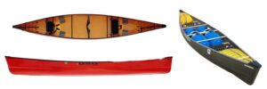H2O Canoe Company Asymmetrical Touring Series Canoes - Voyageur 17